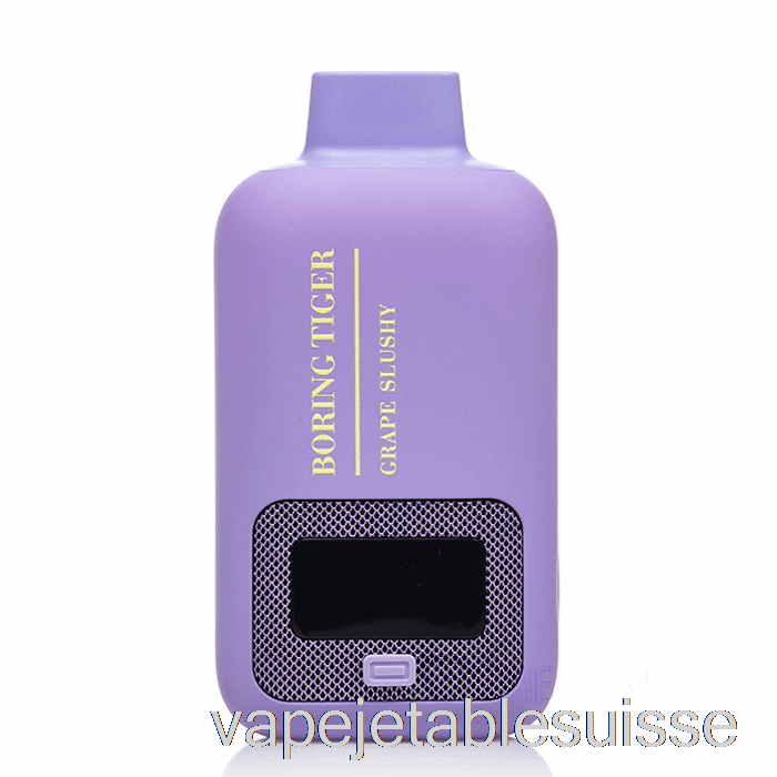 Vape Suisse Luffbar Ennuyeux Tigre 25000 Slushy De Raisin Jetable